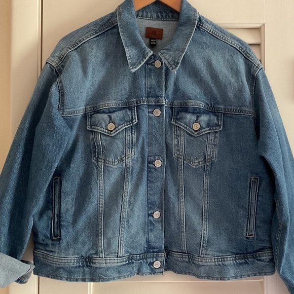 NWT POLO RALPH LAUREN DENIM TRACKER JACKET NEW WITH TAG SIZE US 16 - Picture 1 of 10
